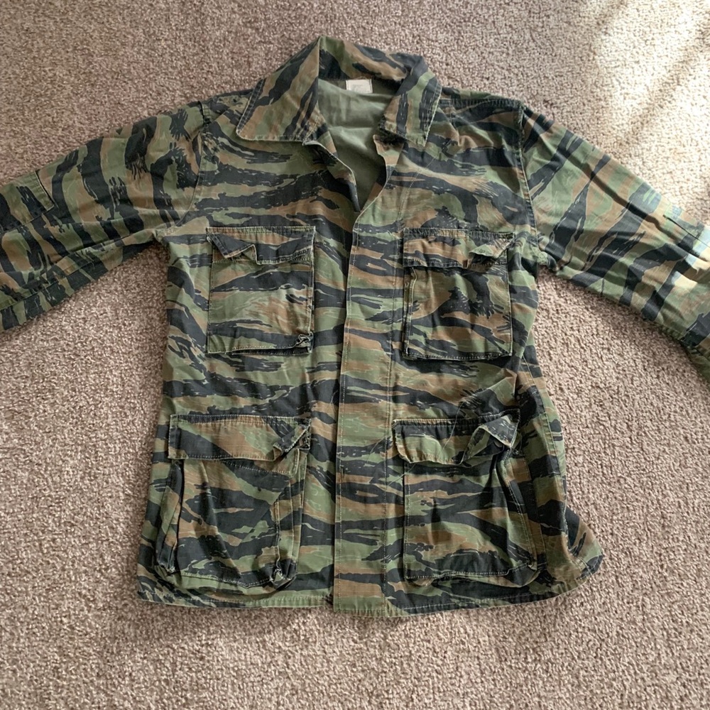 Authentic Combat Camo Jacket